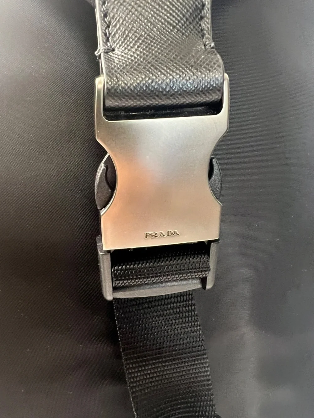 Prada Re Nylon Black Backpack